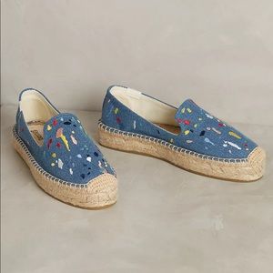 Soludos Paint Splatter Espadrilles